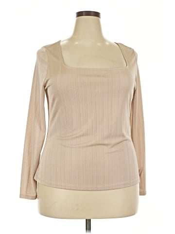 ELOQUII Long Sleeve Blouse (view 1)