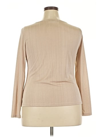 ELOQUII Long Sleeve Blouse (view 2)