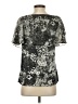 Violet & Claire 100% Polyester Silver Short Sleeve Blouse Size S - photo 2