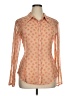 Unbranded Hearts Orange Long Sleeve Blouse Size XL (estimated) - photo 1