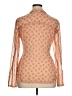 Unbranded Hearts Orange Long Sleeve Blouse Size XL (estimated) - photo 2