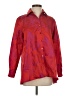 Finley Print Red Long Sleeve Blouse Size S - photo 1