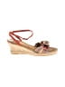 J.Crew Plaid Tan Wedges Size 10 - photo 1