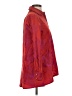 Finley Print Red Long Sleeve Blouse Size S - photo 4
