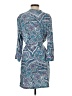 Donatella Paisley Blue Casual Dress Size S - photo 2