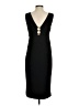 DKNY Solid Black Cocktail Dress Size 4 - photo 2