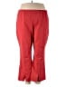 Marc Bouwer Unlimited Solid Red Casual Pants Size 2X - photo 1