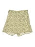Zara Floral Yellow Shorts Size S - photo 1