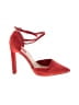 Forever 21 Red Orange Heels Size 7 - photo 1