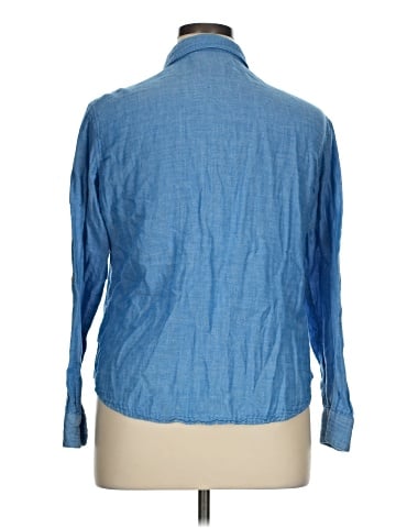 Riders by Lee Long Sleeve Button-Down Shirt (view 2)