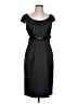 Andre Oliver Solid Black Cocktail Dress Size 10 - photo 1