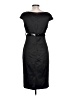 Andre Oliver Solid Black Cocktail Dress Size 10 - photo 2