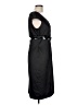 Andre Oliver Solid Black Cocktail Dress Size 10 - photo 4
