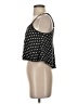 Unbranded 100% Rayon Polka Dots Black Sleeveless Top Size S - photo 5