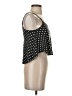 Unbranded 100% Rayon Polka Dots Black Sleeveless Top Size S - photo 4