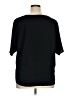 Como Vintage 100% Polyester Black Short Sleeve Blouse Size XL - photo 2