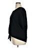 Como Vintage 100% Polyester Black Short Sleeve Blouse Size XL - photo 5