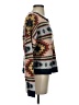 Gilded Intent 100% Acrylic Print Brown Pullover Sweater Size XS - photo 4