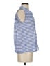 J.Crew Blue Sleeveless Button-Down Shirt Size 2 - photo 4