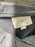 Ann Taylor LOFT 100% Cotton Gray Jacket Size XS - photo 6