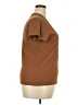 Everlane 100% Cotton Solid Brown Short Sleeve Turtleneck Size XXL - photo 4