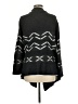Absolutely Creative Worldwide 100% Acrylic Stars Black Gray Cardigan Size M - photo 2