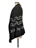 Absolutely Creative Worldwide 100% Acrylic Stars Black Gray Cardigan Size M - photo 5