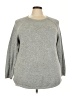 Karen Scott Gray Pullover Sweater Size 2X - photo 1