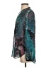 Hale Bob Teal Long Sleeve Blouse Size S - photo 5