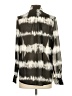 BCBGMAXAZRIA Black Long Sleeve Blouse Size S - photo 2