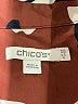 Chico's Print Brown Long Sleeve Blouse Size Sm (0.5) - photo 7