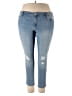 Gap Outlet Hearts Blue Jeans Size 18 - photo 1