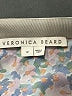 Veronica Beard 100% Silk Floral Purple Blue Silk Skirt Size 12 - photo 4
