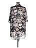 Emory Park 100% Polyester Gray Kimono Size XL - photo 2