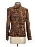 DressBarn Print Brown Jacket Size S - photo 1