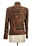 DressBarn Print Brown Jacket Size S - photo 2