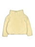 Tea 100% Polyester Yellow Turtleneck Sweater Size 10 - photo 1