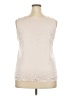 Zeagoo Ivory Sleeveless Blouse Size 2X - photo 2