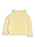 Tea 100% Polyester Yellow Turtleneck Sweater Size 10 - photo 2