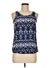 Atmosphere 100% Polyester Blue Sleeveless Blouse Size 8 - photo 1