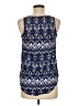 Atmosphere 100% Polyester Blue Sleeveless Blouse Size 8 - photo 2