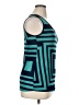 Lavish 100% Polyester Teal Tank Top Size XL - photo 4