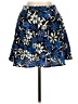 Walter Baker 100% Polyester Print Blue Casual Skirt Size 6 - photo 2