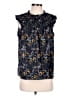 Caslon 100% Polyester Blue Sleeveless Blouse Size M - photo 1