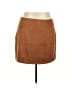 Debut Solid Brown Casual Skirt Size XXL - photo 1