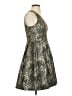 Guess Animal Print Gold Cocktail Dress Size 2 - photo 4