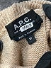A.P.C. Argyle Tan Pullover Sweater Size M - photo 7