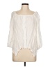 grand & greene 100% Rayon Ivory 3/4 Sleeve Blouse Size L - photo 1