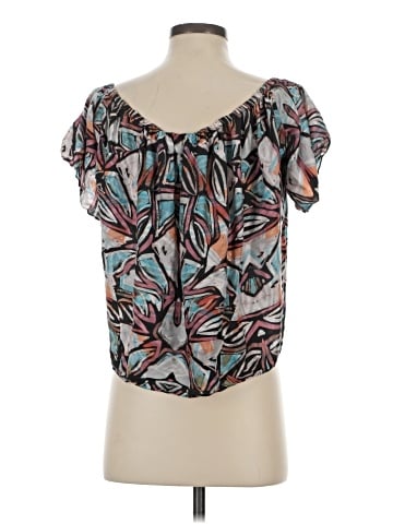 Townsen Short Sleeve Silk Top (view 2)