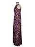 Wisp Animal Print Purple Casual Dress Size 4 (petite) - photo 5